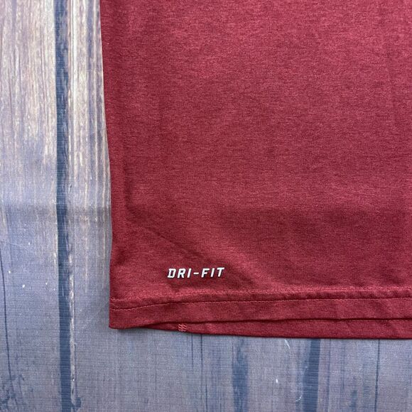 Nike NFL Arizona Cardinals Football Shirt Mens Medium Red Dri Fit Team Apparel - Picture 11 of 12
